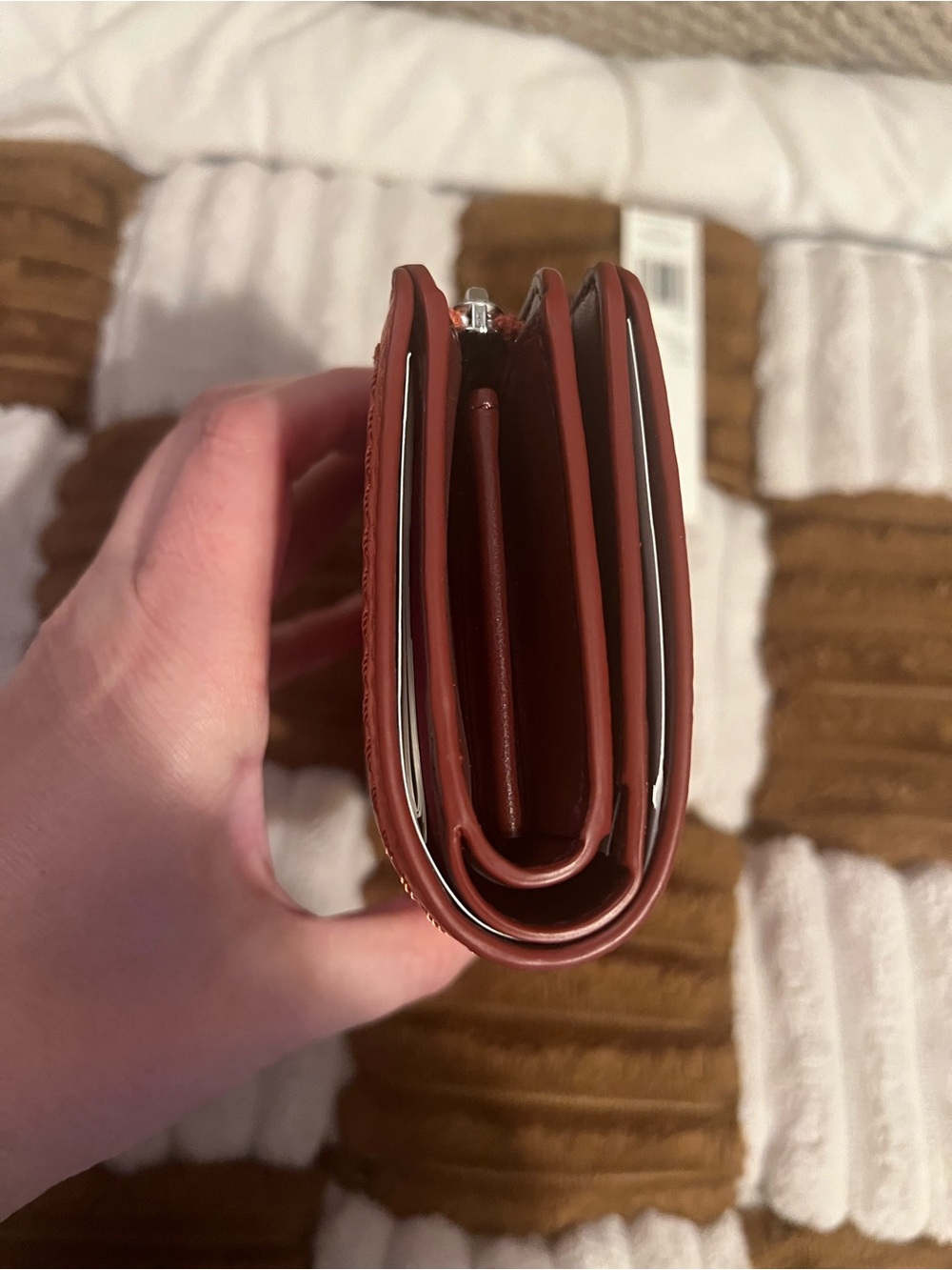 Marc Jacobs Leather Wallet in Peach Blossom NWTS! - Picture 4 of 11